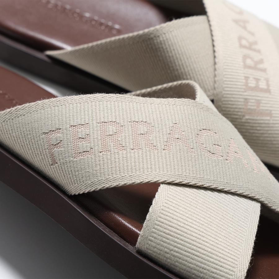 FERRAGAMO（フェラガモ） サンダル FENICE TEX 763203 メンズ クロス