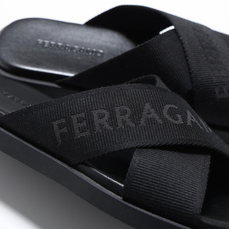 FERRAGAMO（フェラガモ） サンダル FENICE TEX 763204 メンズ クロス