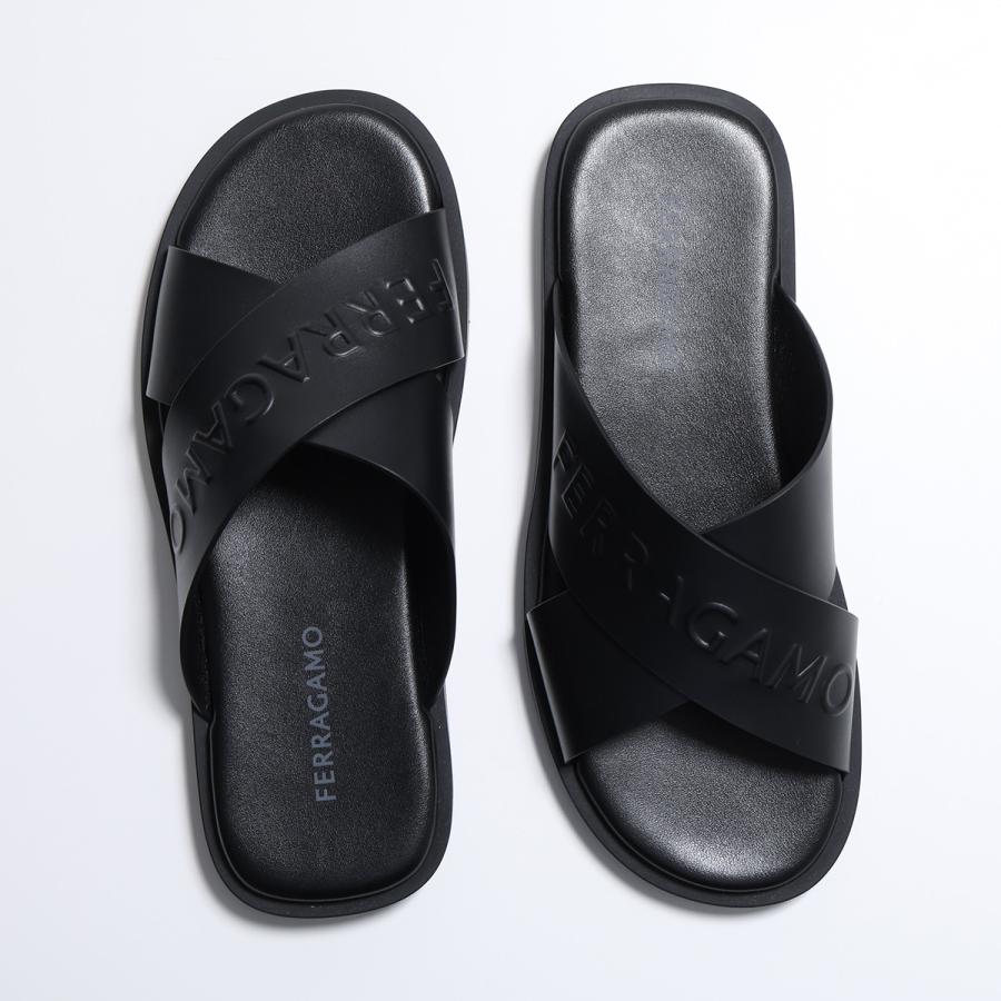 FERRAGAMO（フェラガモ） サンダル CAIO RES 774329 メンズ クロス