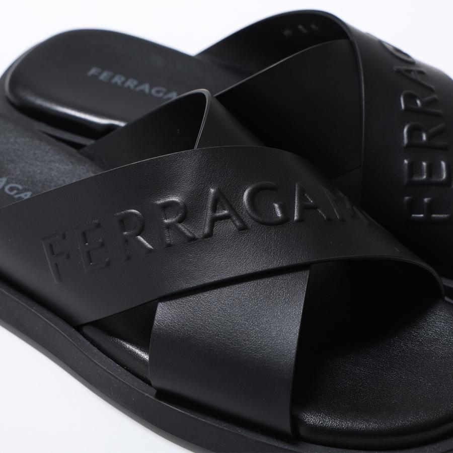 FERRAGAMO（フェラガモ） サンダル CAIO RES 774329 メンズ クロス