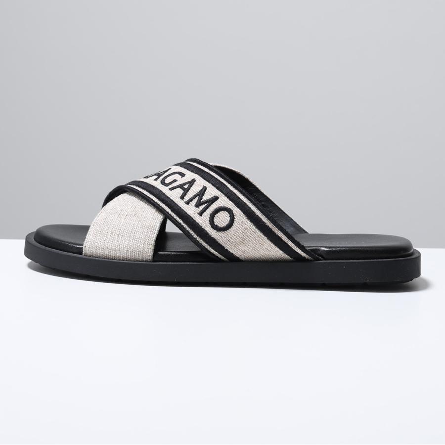 salvatore ferragamo フェラガモ　サンダル FERRAGAMO（フェラガモ） サンダル CAIO 1 RES 773762 メンズ クロス