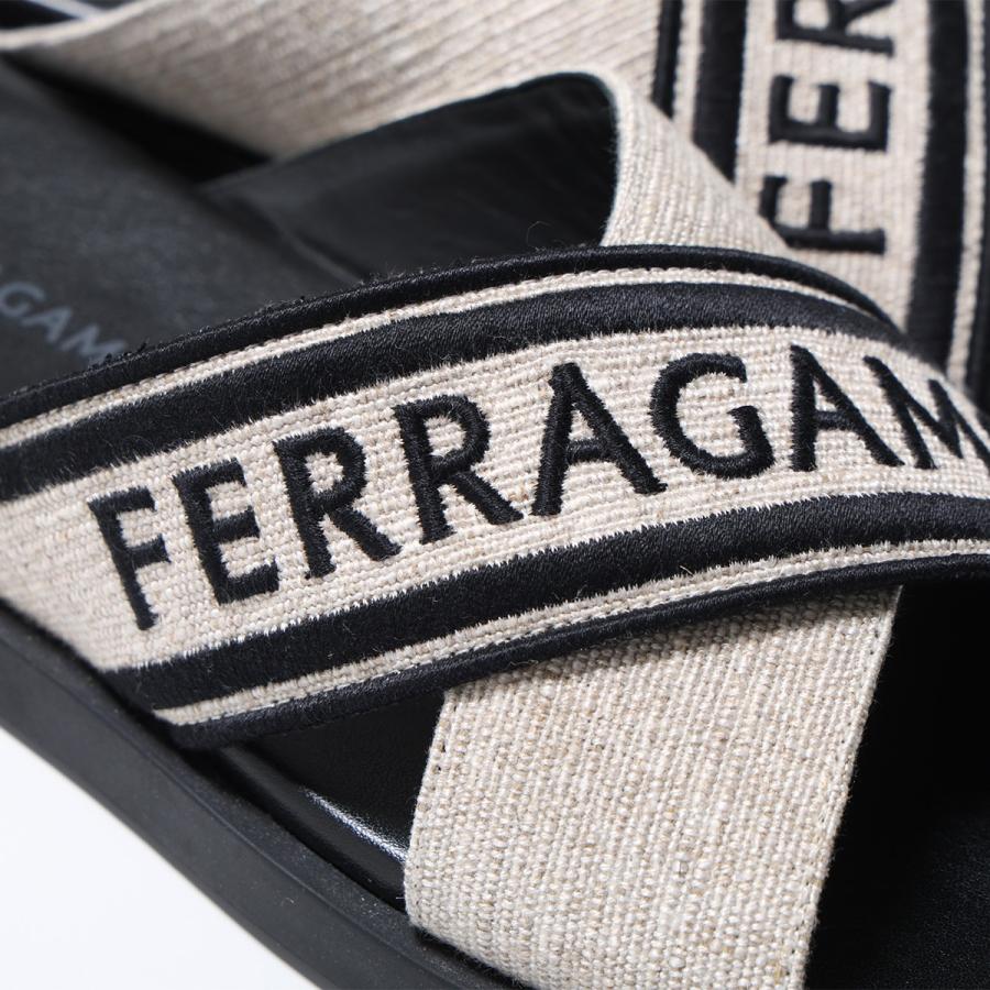 FERRAGAMO（フェラガモ） サンダル CAIO 1 RES 773762 メンズ クロス