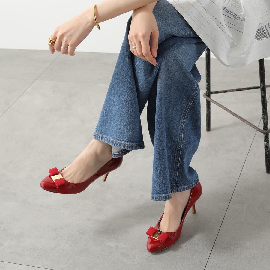 FERRAGAMO（フェラガモ） パンプス CARLA 70 584309 レディース ヴァラ