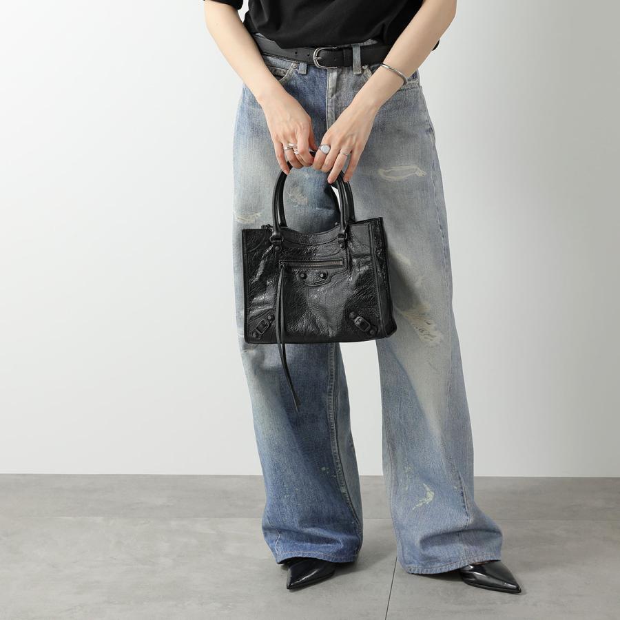 BALENCIAGA ブラック ミニトートバッグ BALENCIAGA（バレンシアガ） ハンドバッグ LE CITY TOTE MINI ル