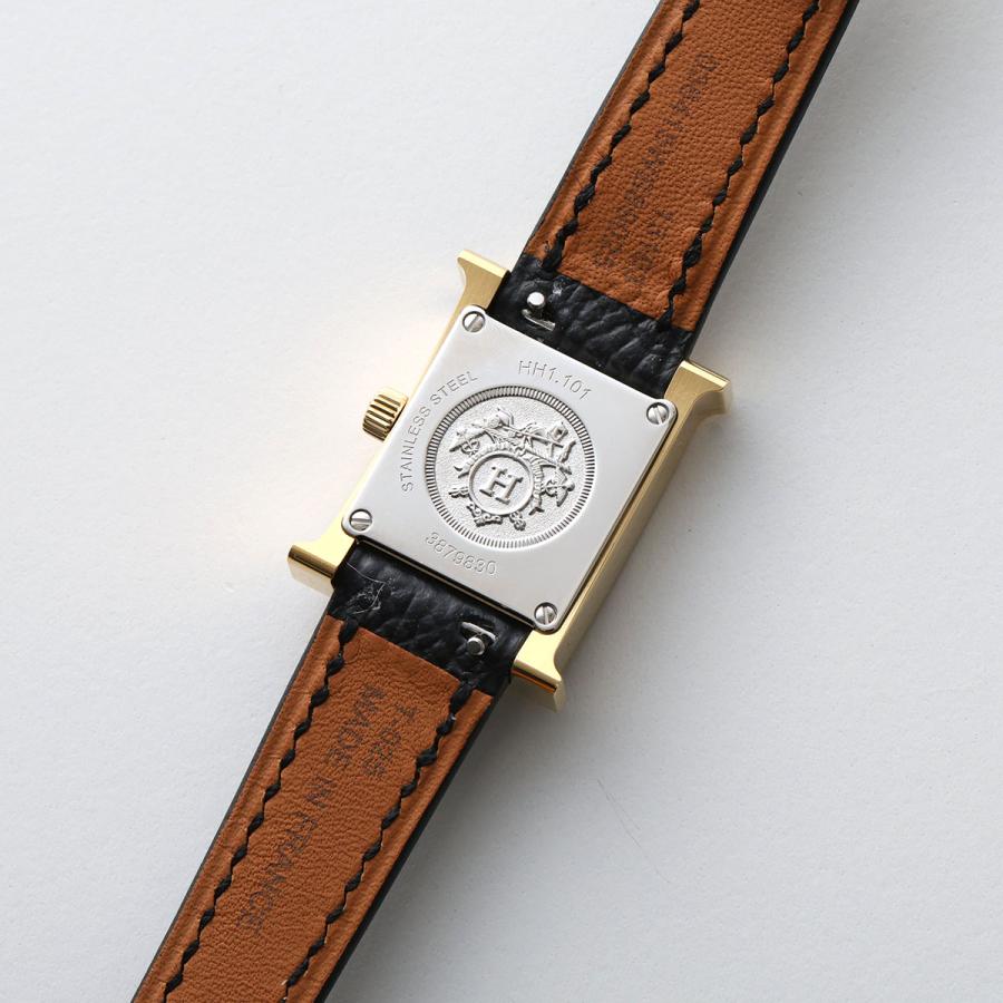 HERMES Hウォッチ 腕時計 ゴールド/ネイビー HERMES（エルメス） 腕時計 H watch MINI PM21mm W404371WW レディース