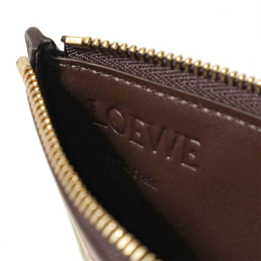 LOEWE（ロエベ）上品なゴールド×ブラック コンパクトウォレット カードケース LOEWE（ロエベ） コインケース LANDSCAPE ランドスケープ C643Z40XA0
