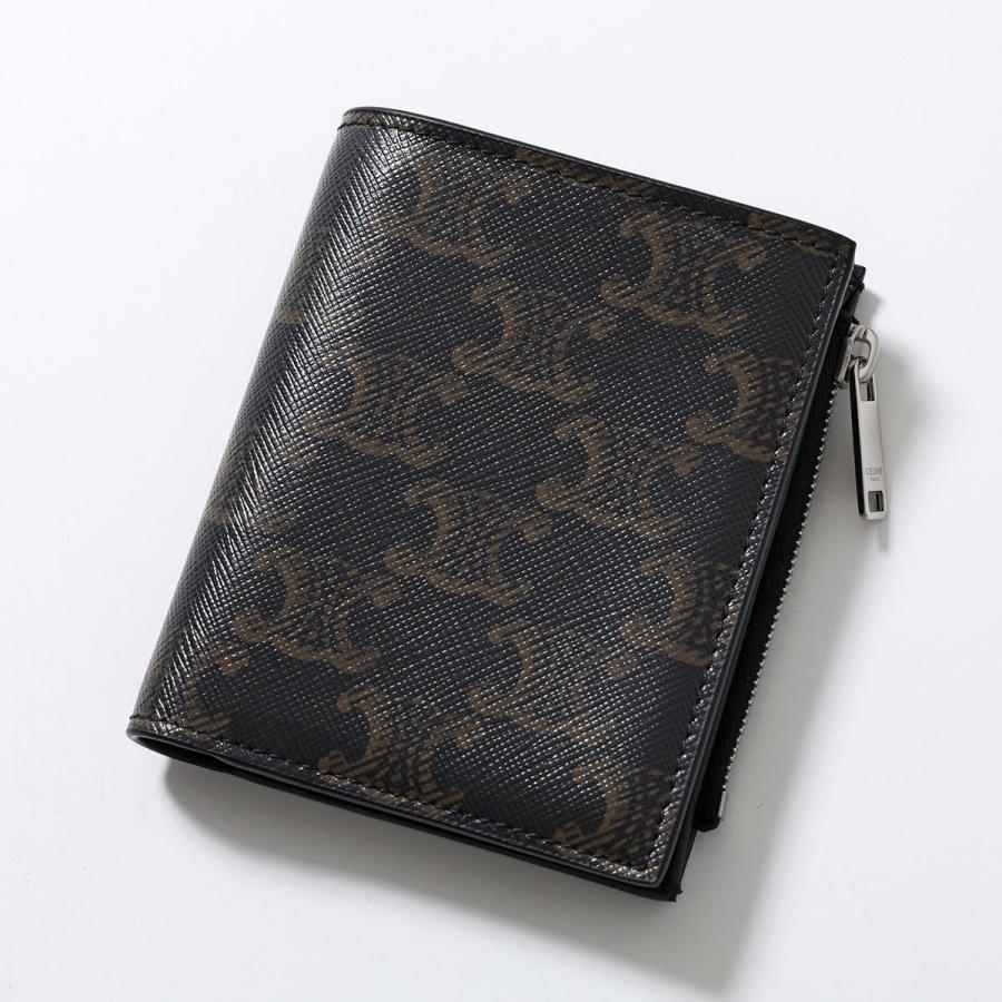 CELINE メンズ 財布 CELINE（セリーヌ） 二つ折り財布 COMPACT WALLET 10E492BZR.38SI