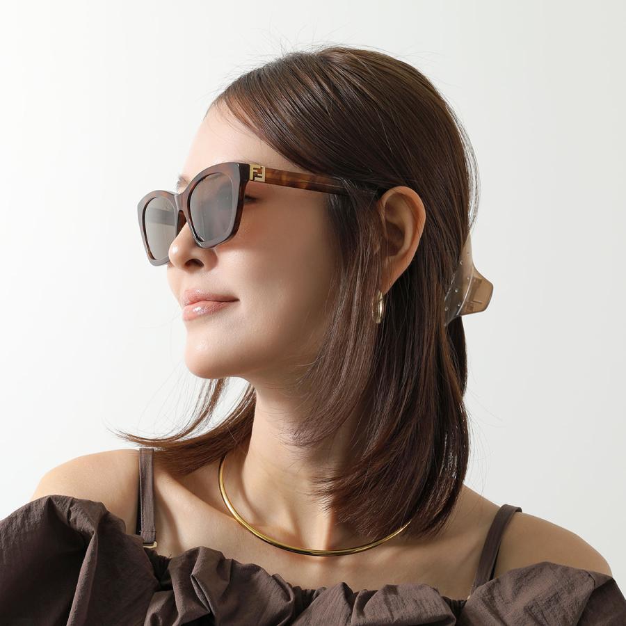 FENDI（フェンディ） サングラス FE40205F レディース キャットアイ型