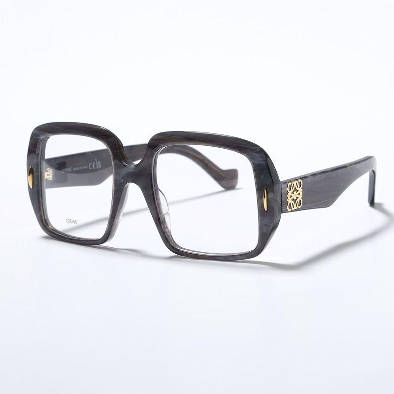 LOEWE（ロエベ） メガネ LW50076I レディース スクエア型 アナグラム
