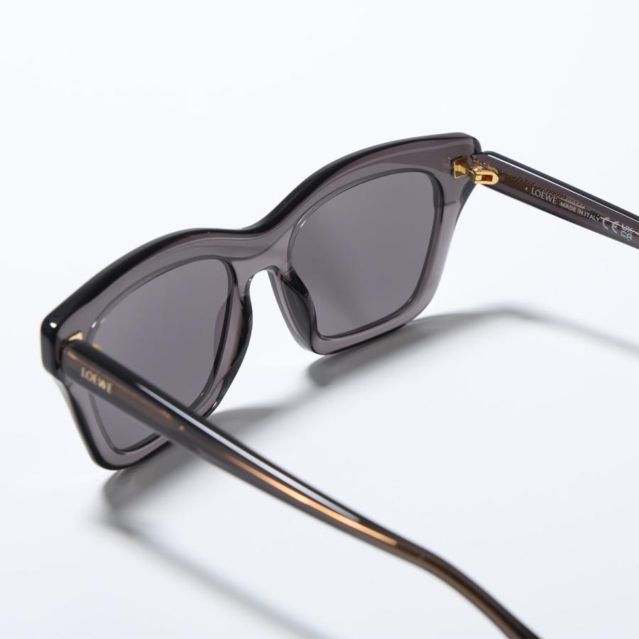 美品✨️ロエベ LOEWE サングラス ウェリントン 　ブラック×ゴールドロゴ LOEWE（ロエベ） サングラス LW40177I レディース ウェリントン型