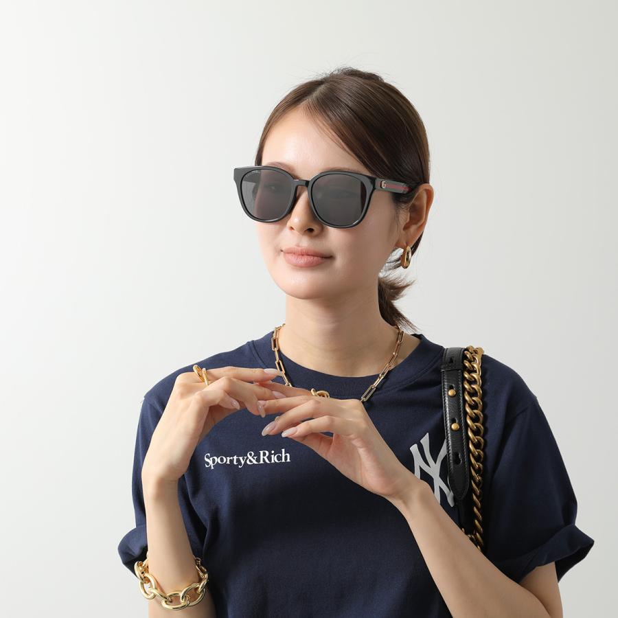 GUCCI（グッチ） サングラス GG0855SK レディース ウェリントン型 セル