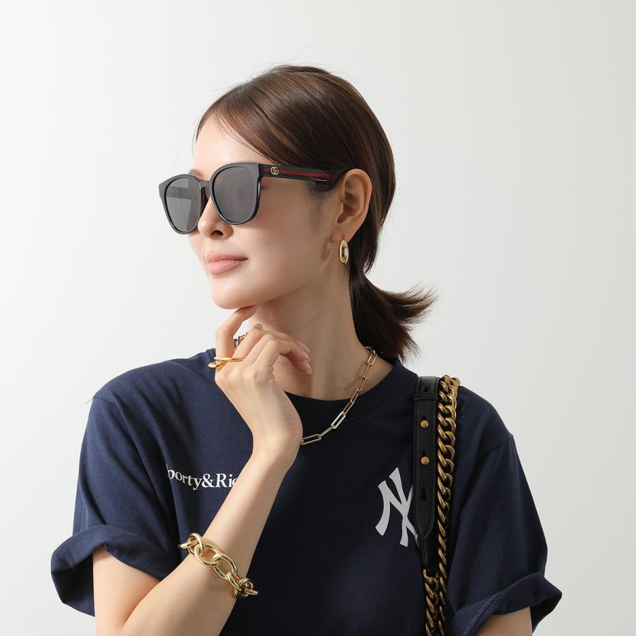 GUCCI（グッチ） サングラス GG0855SK レディース ウェリントン型 セル