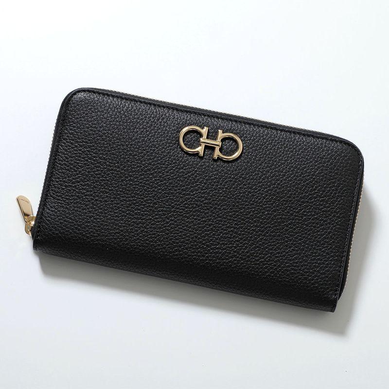 FERRAGAMO（フェラガモ） ラウンドファスナー長財布 220405 レディース