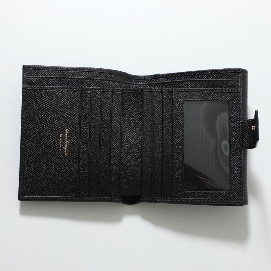 FERRAGAMO（フェラガモ） 二つ折り財布 GANCINI ガンチーニ 22C877
