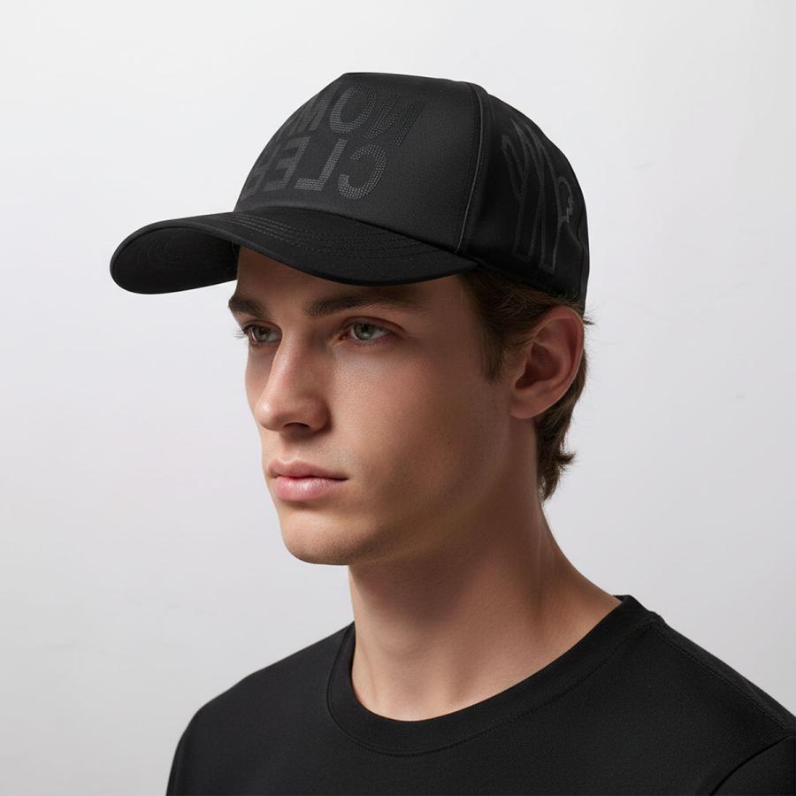 美品　MONCLER GORE-TEX キャップ　ブラック　国内正規品　タグ有 MONCLER（モンクレール） MONCLER GRENOBLE グルノーブル キャップ