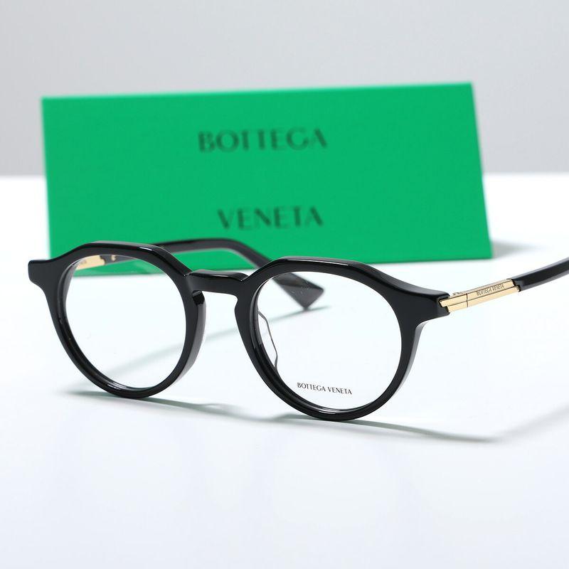 Bottega Veneta ブラックメタルメガネ BOTTEGA VENETA（ボッテガ・ヴェネタ） メガネ BV1263O レディース