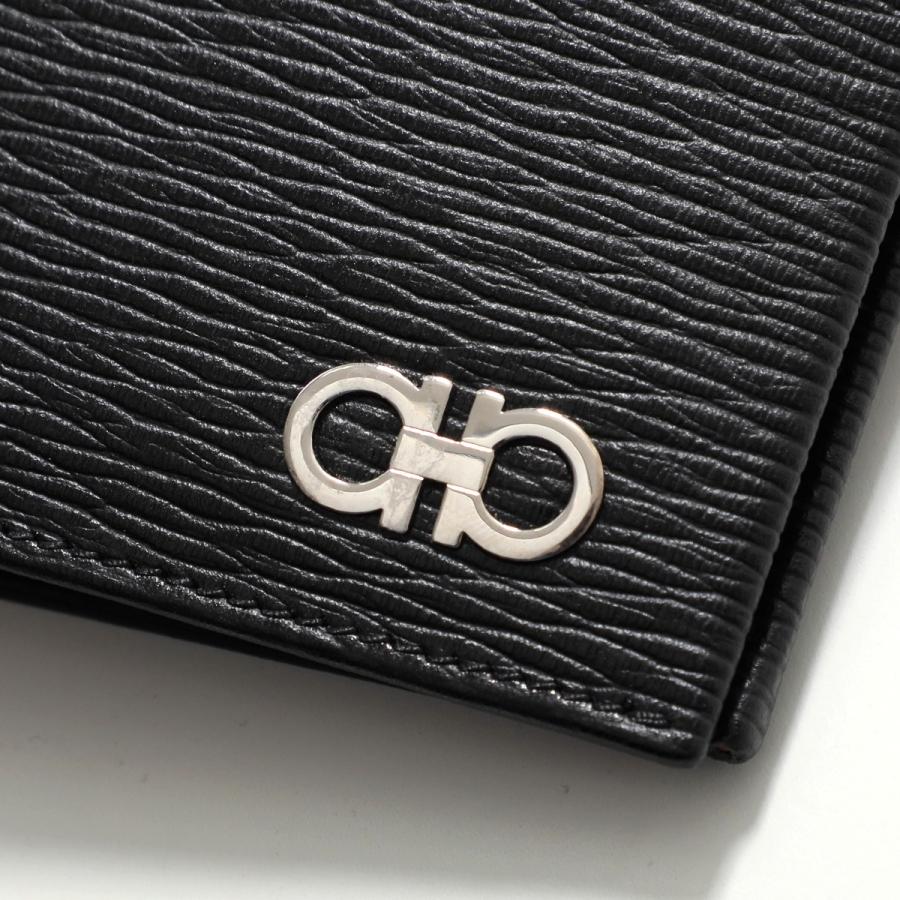FERRAGAMO（フェラガモ） 二つ折り長財布 66A069 686018 メンズ レザー