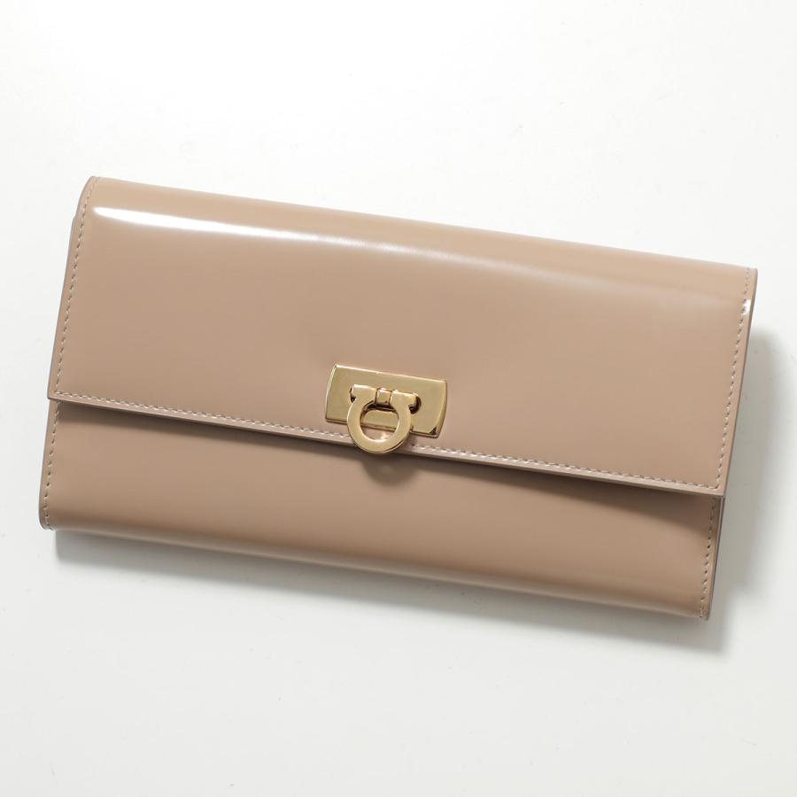 FERRAGAMO（フェラガモ） 二つ折り長財布 WANDA ワンダ 220433 763029