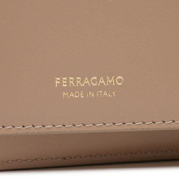 FERRAGAMO（フェラガモ） 二つ折り長財布 WANDA ワンダ 220433 763029