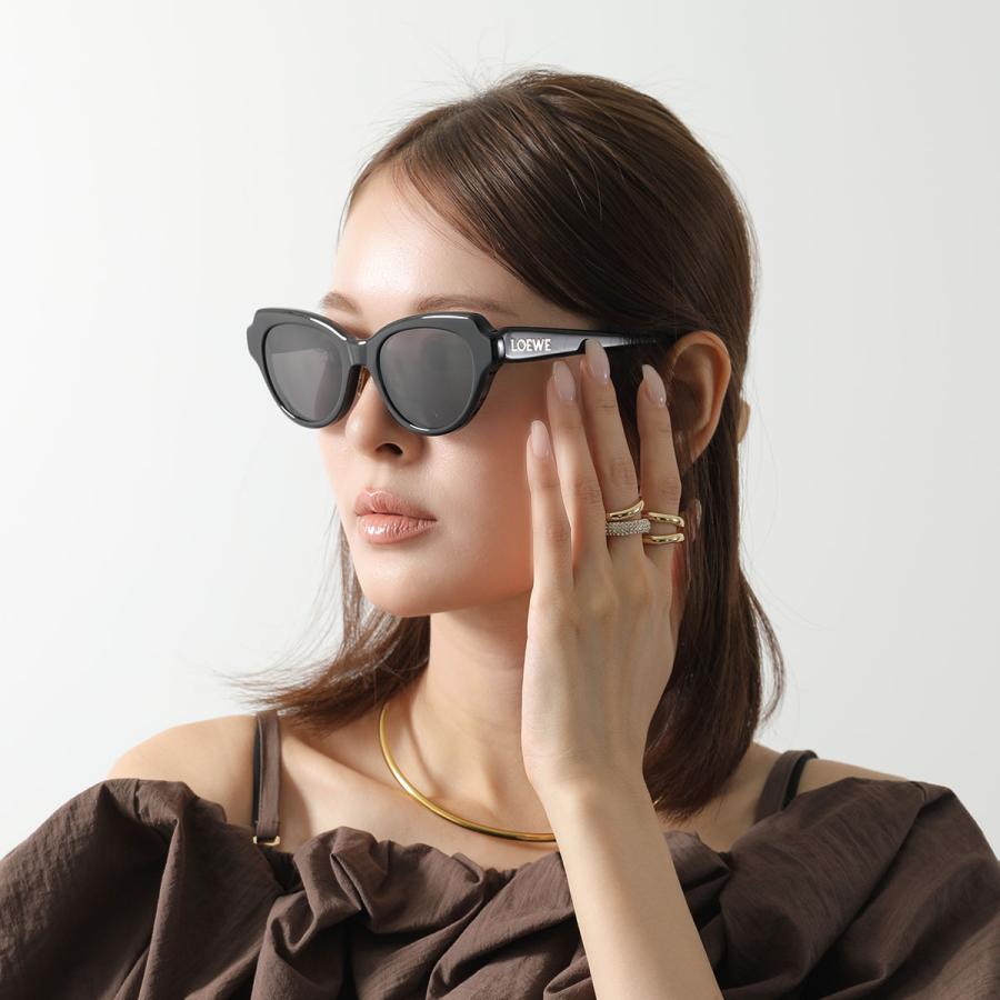 LOEWE（ロエベ） サングラス LW40178F レディース キャットアイ型 セル