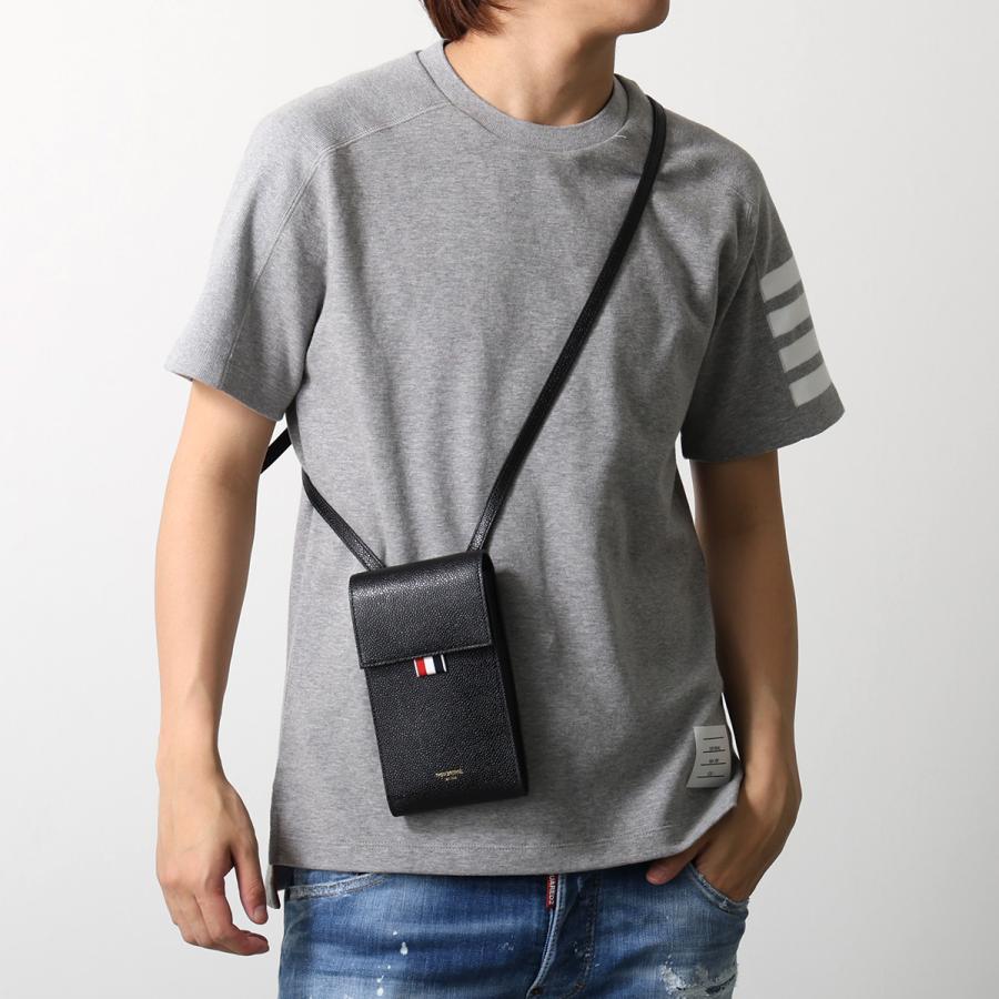 THOM BROWNE（トム ブラウン） フォンケース CROSSBODY PHONE HOLDER 