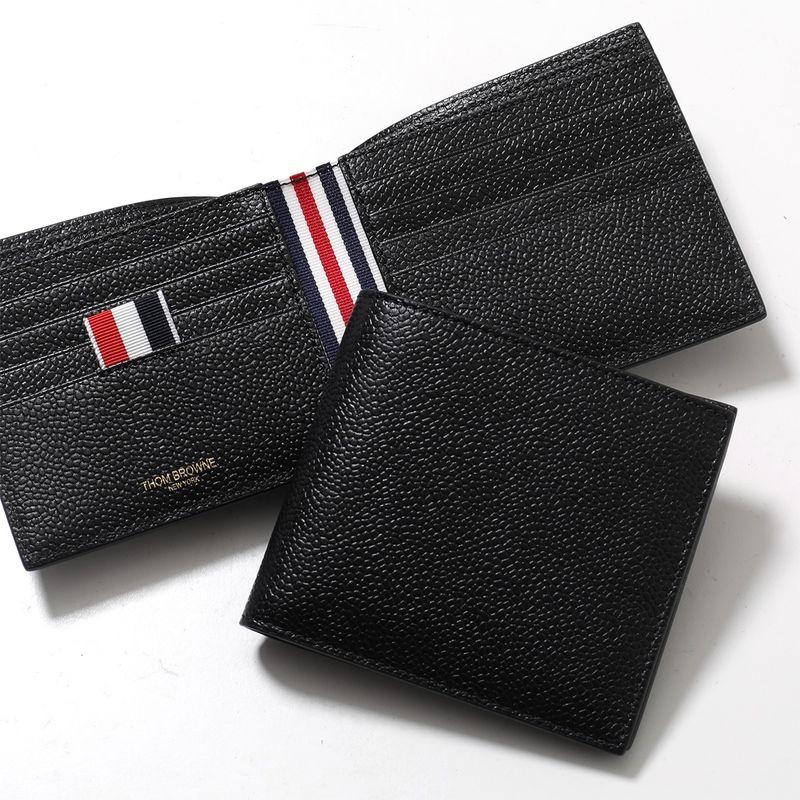 THOM BROWNE 二つ折り財布 THOM BROWNE（トム ブラウン） 二つ折り財布 MAW023A 00198 メンズ ぺ
