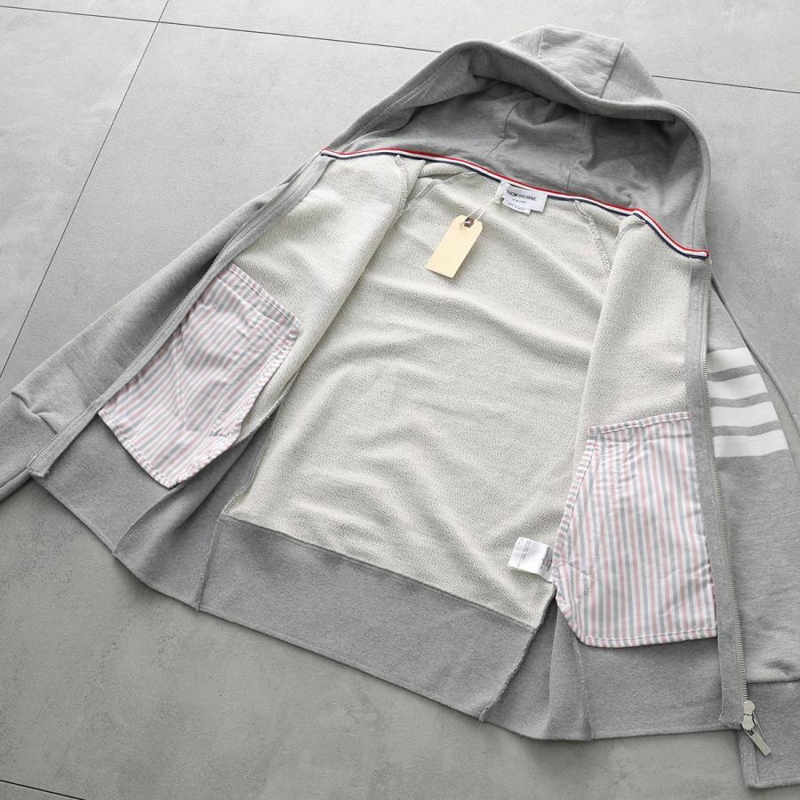 THOM BROWNE（トム ブラウン） ジップアップパーカー MJT022H-00535