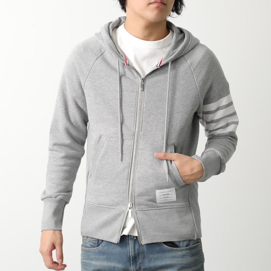 THOM BROWNE（トム ブラウン） ジップアップパーカー MJT022H-00535