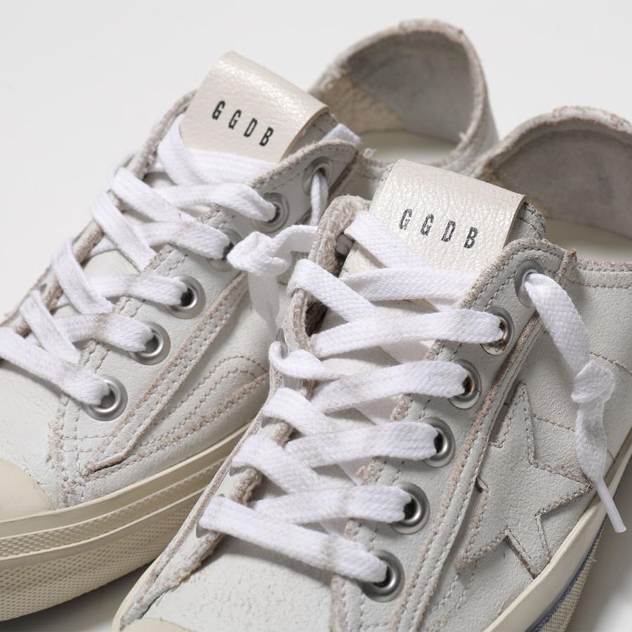 m*a様 ゴールデングース ホワイトレザー スニーカー 37 GOLDEN GOOSE（ゴールデングース） スニーカー V-Star GWF00129