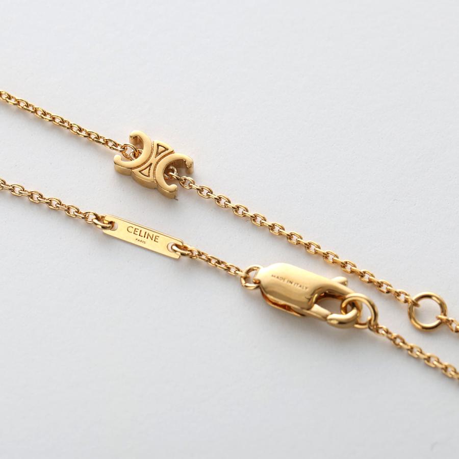 CELINE（セリーヌ） ネックレス MINI TRIOMPHE NECKLACE トリオンフ
