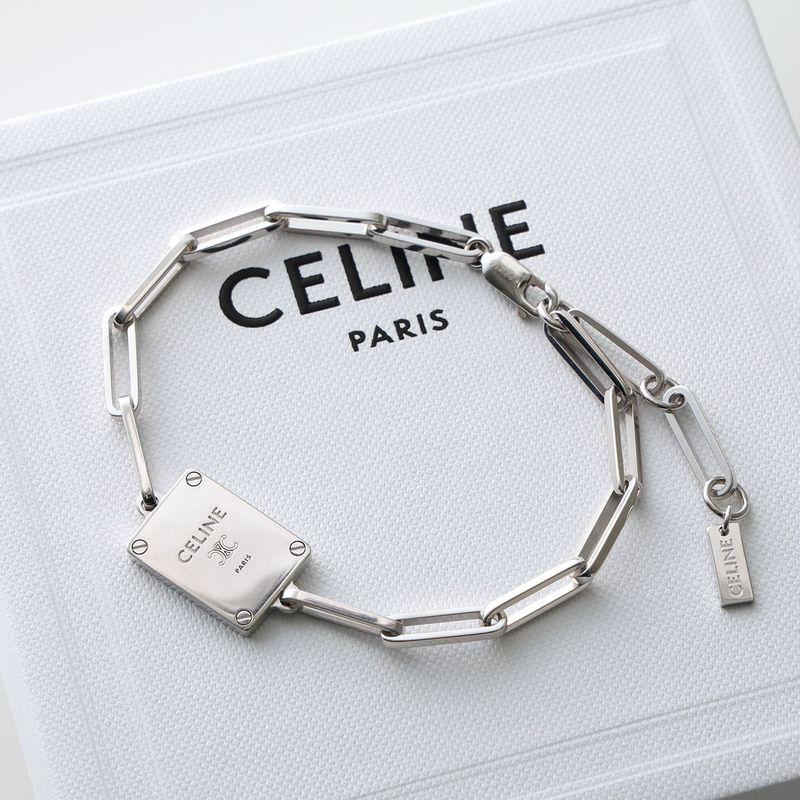 CELINE（セリーヌ） ブレスレット B10GM4W95.36SI メンズ トリオンフ