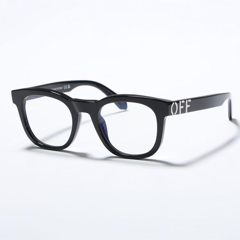 Off-White メガネ ブラック off white（オフホワイト） OFF-WHITE VIRGIL ABLOH メガネ OERJ071