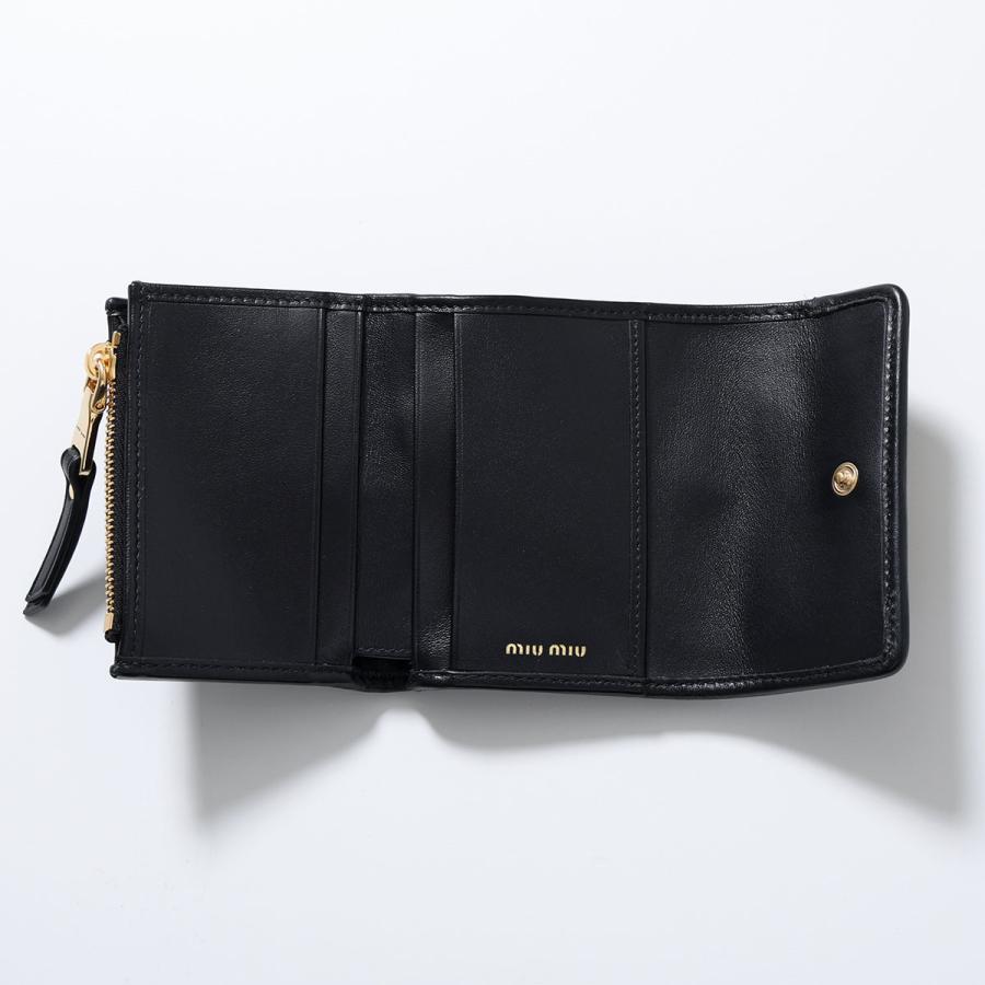 miu miu（ミュウミュウ） 三つ折り財布 5MH058 AFPP レディース