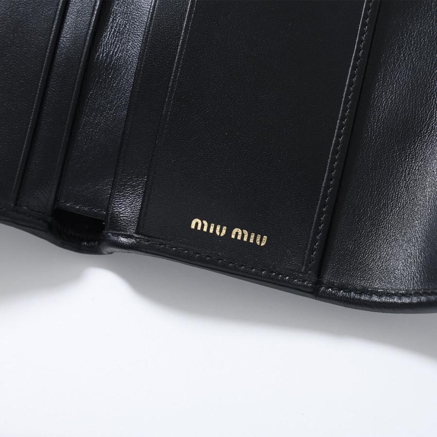 miu miu（ミュウミュウ） 三つ折り財布 5MH058 AFPP レディース