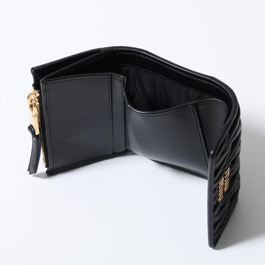 miu miu（ミュウミュウ） 三つ折り財布 5MH058 AFPP レディース