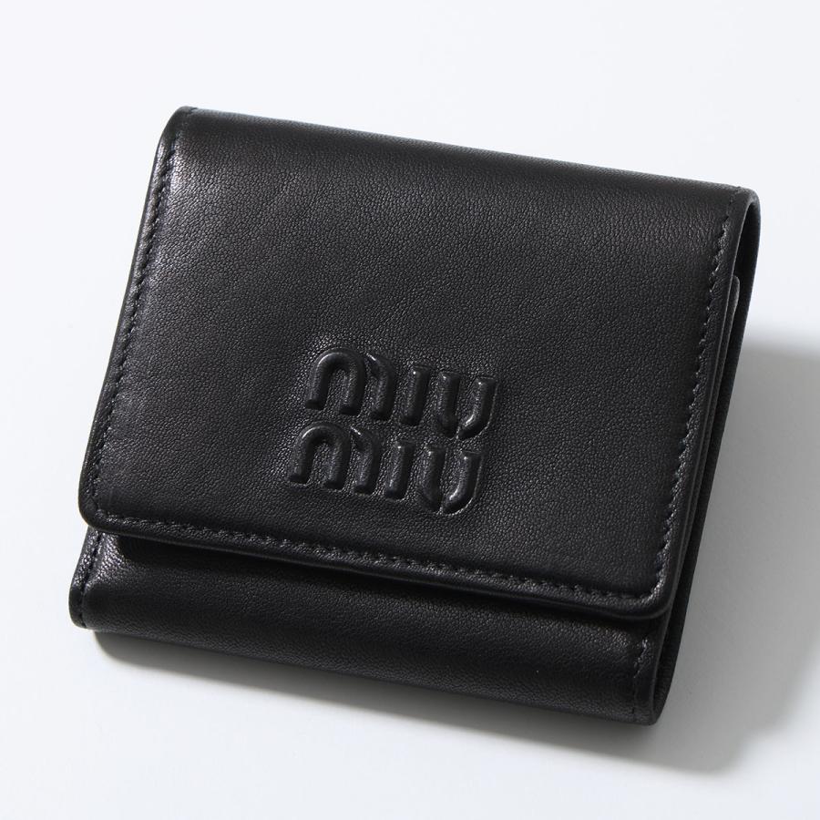 miu miu（ミュウミュウ） 三つ折り財布 5MH051 AEFX レディース