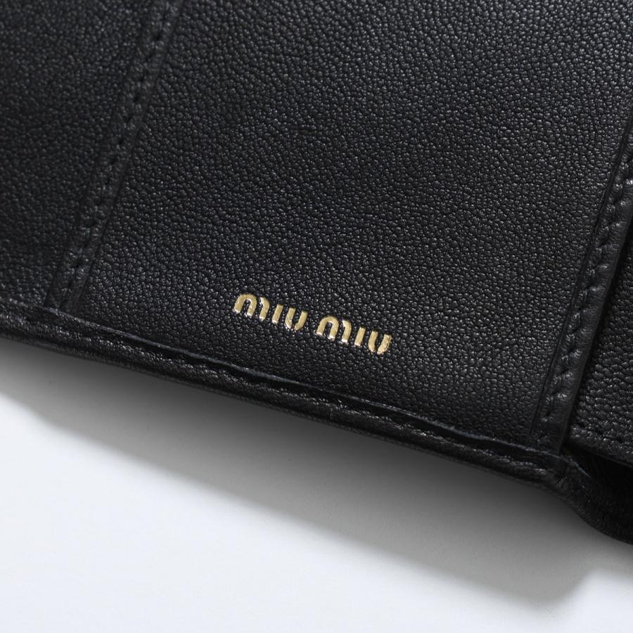 miu miu（ミュウミュウ） 三つ折り財布 5MH051 AEFX レディース