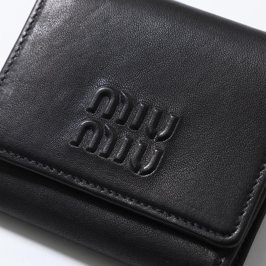 miu miu（ミュウミュウ） 三つ折り財布 5MH051 AEFX レディース