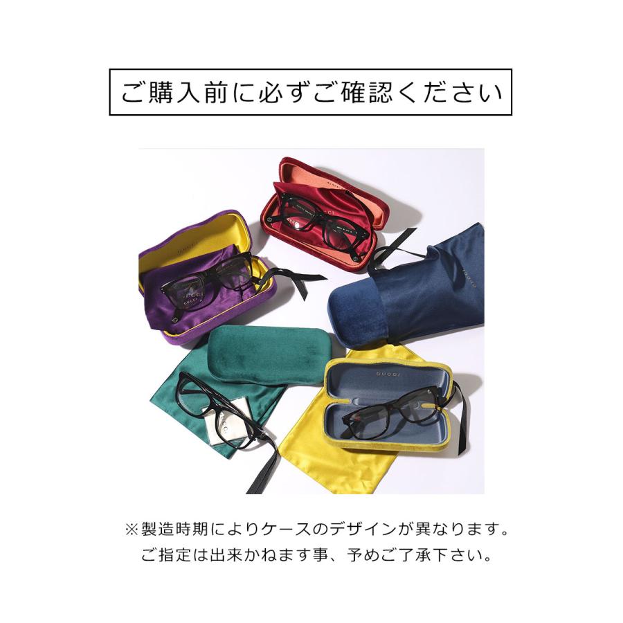 GUCCI（グッチ） メガネ GG1003OA レディース スクエア型 セルフレーム