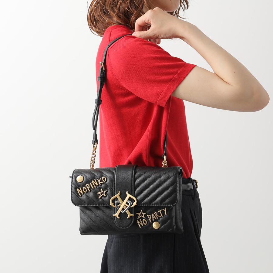 PINKO（ピンコ） ショルダーバッグ DOUBLE P MINI SOFT PARTY 1P22GB 