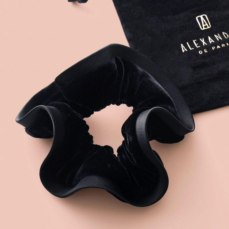 ALEXANDRE DE PARIS ベルベットヘアゴム ALEXANDRE DE PARIS（アレクサンドル ドゥ パリ） アレクサンドル ドゥ