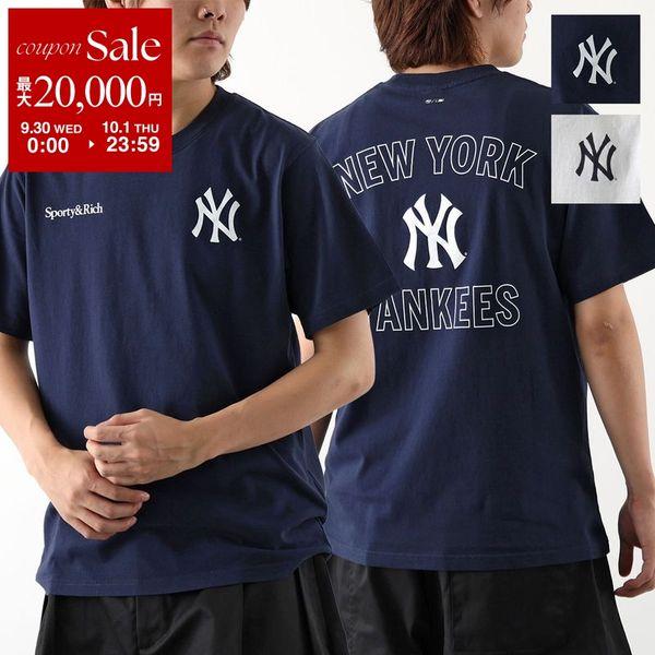 SPORTY&RICH × '47 × New York Yankees スポーティアンドリッチ T