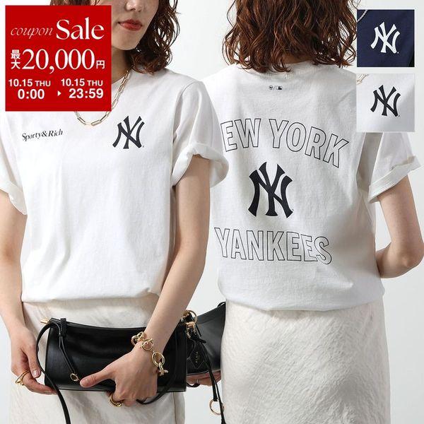 SPORTY&RICH × '47 × New York Yankees スポーティアンドリッチ T