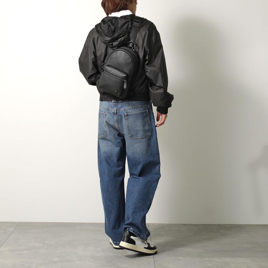 COACH/コーチ チャーター レザーボディバッグ CP162 ブラック COACH（コーチ） ボディバッグ CHARTER PCK チャーターパック CP162