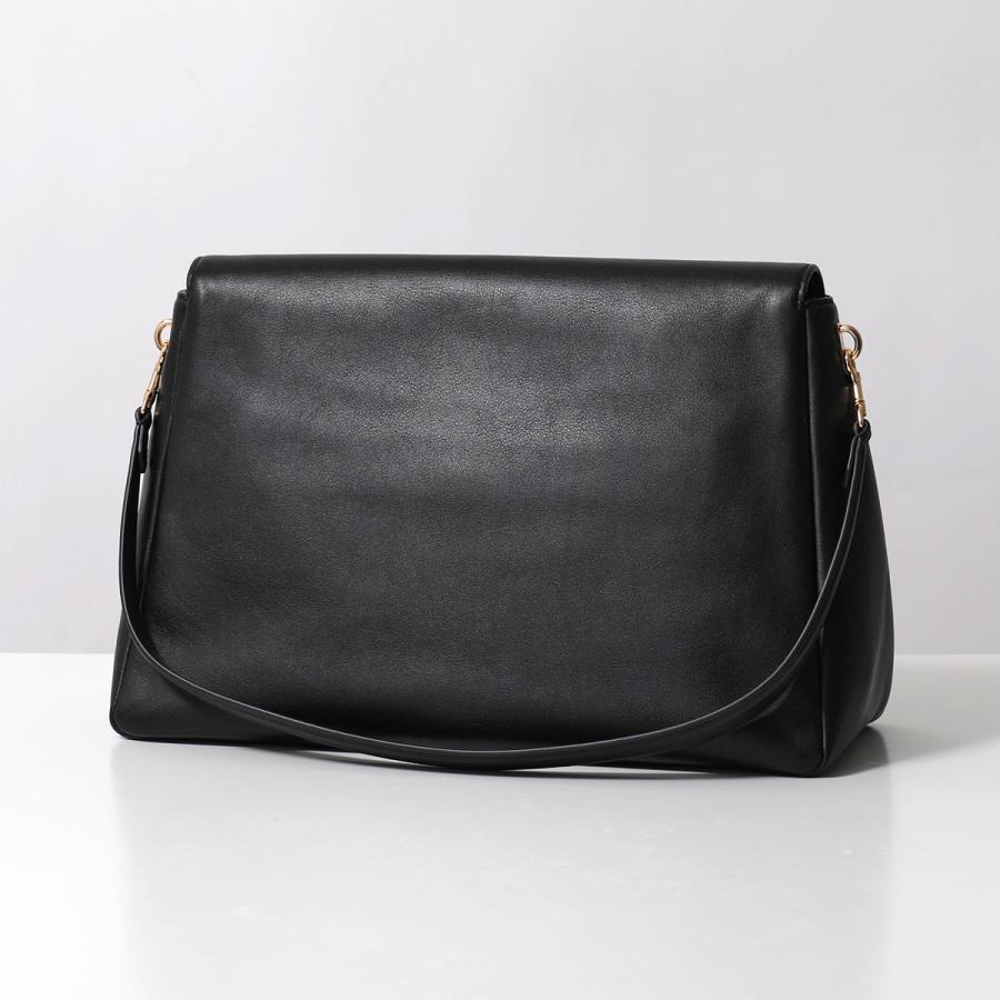 美品　Tory Burch 黒 レザー ショルダーバッグ TORY BURCH（トリーバーチ） ハンドバッグ CHARLIE LARGE チャーリー