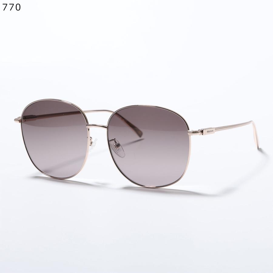FERRAGAMO（フェラガモ） サングラス SF310SLB レディース ラウンド型