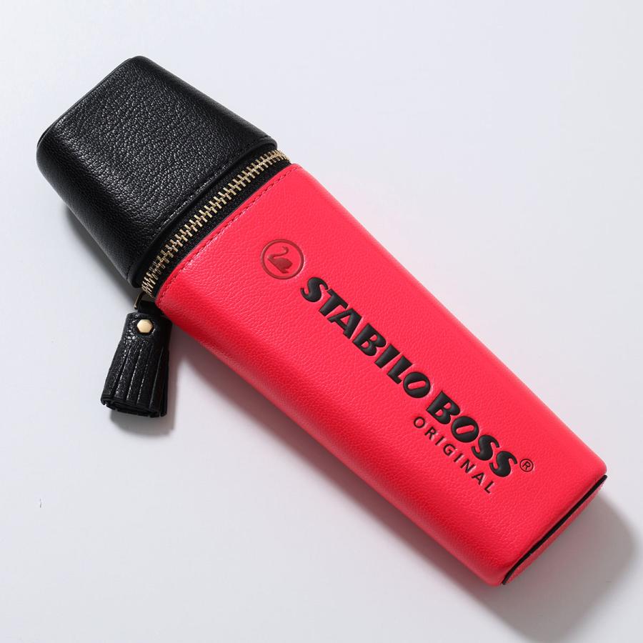 アニヤハインドマーチ　STABILO BOSS パース ピンク/ブラック ANYA HINDMARCH（アニヤ・ハインドマーチ） ペンケース Anya Brands