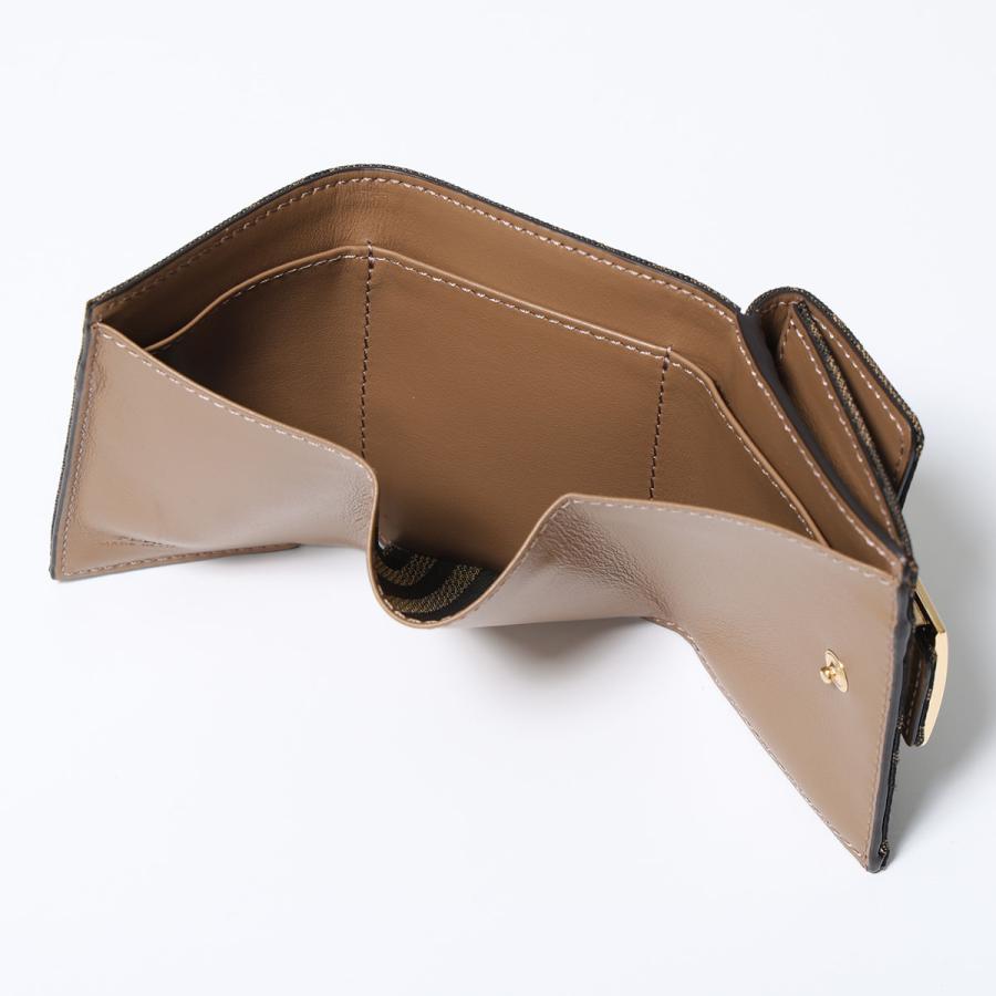 FENDI（フェンディ） 三つ折り財布 8M0395 A98P レディース ZUCCA