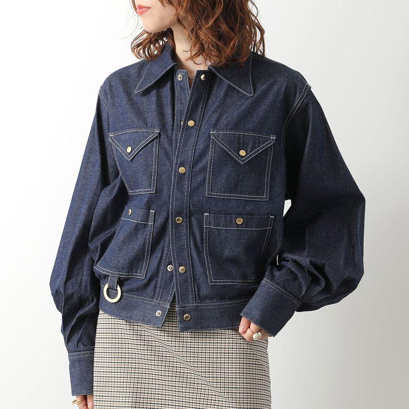 CELINE（セリーヌ） シャツジャケット RV15Z2N67.GGG3 レディース