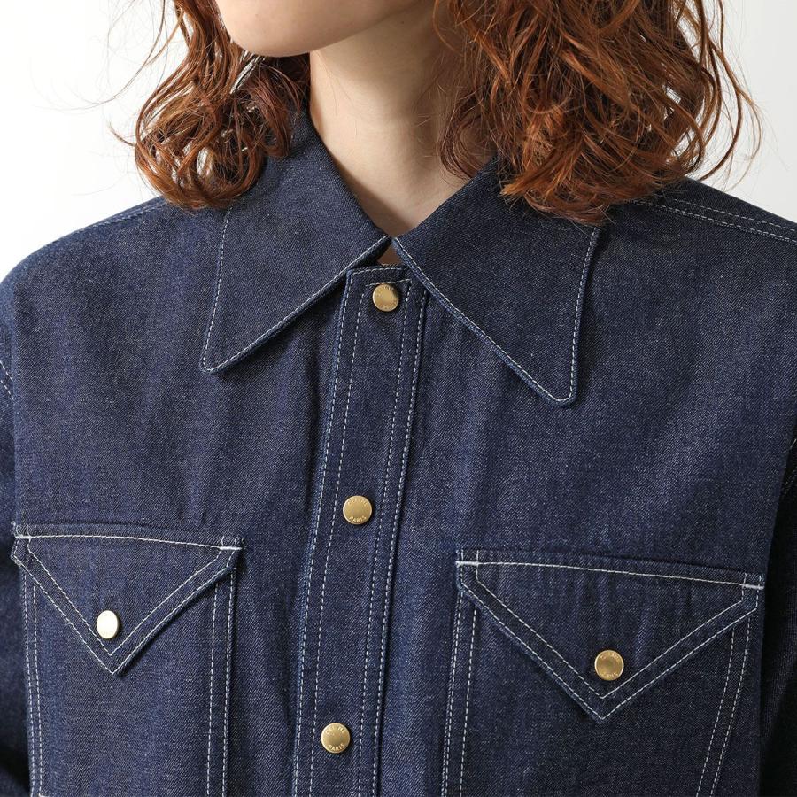 CELINE（セリーヌ） シャツジャケット RV15Z2N67.GGG3 レディース